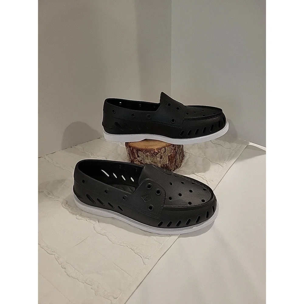 Sperry Top Sider Authentic Original AO Float Boat Shoes Size M6 W8 Navy Blue NEW